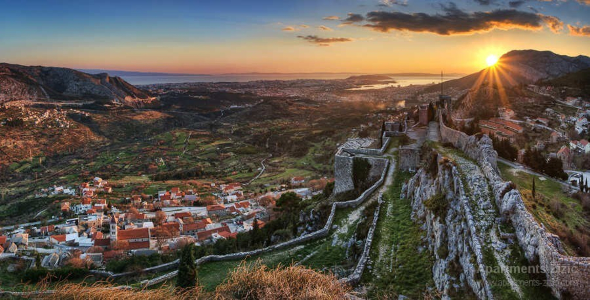 View from Klis Fortress