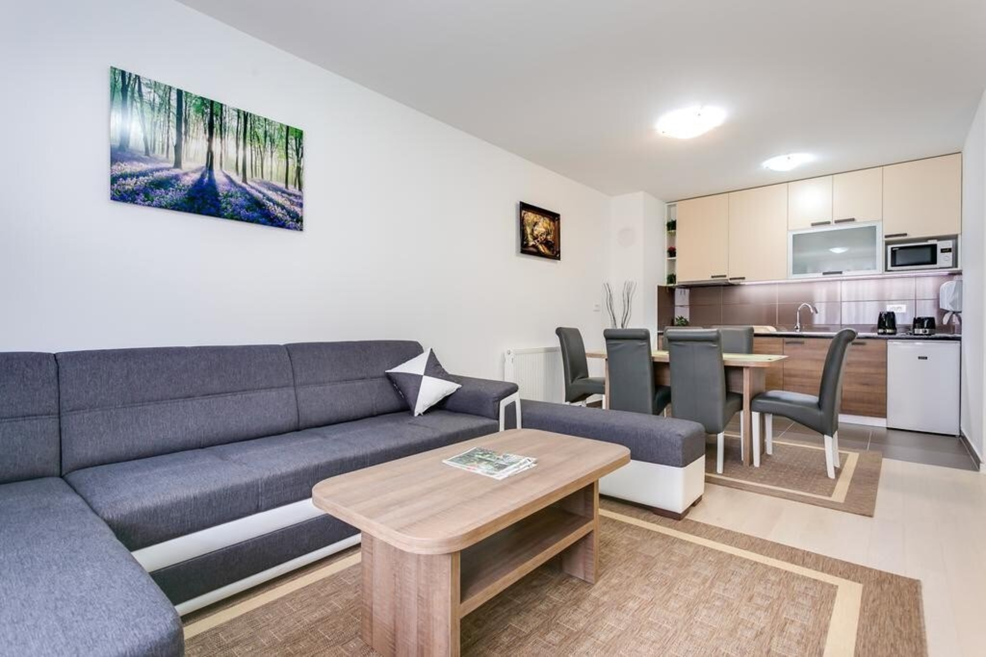 Moving apartment with 2bdr and private parking