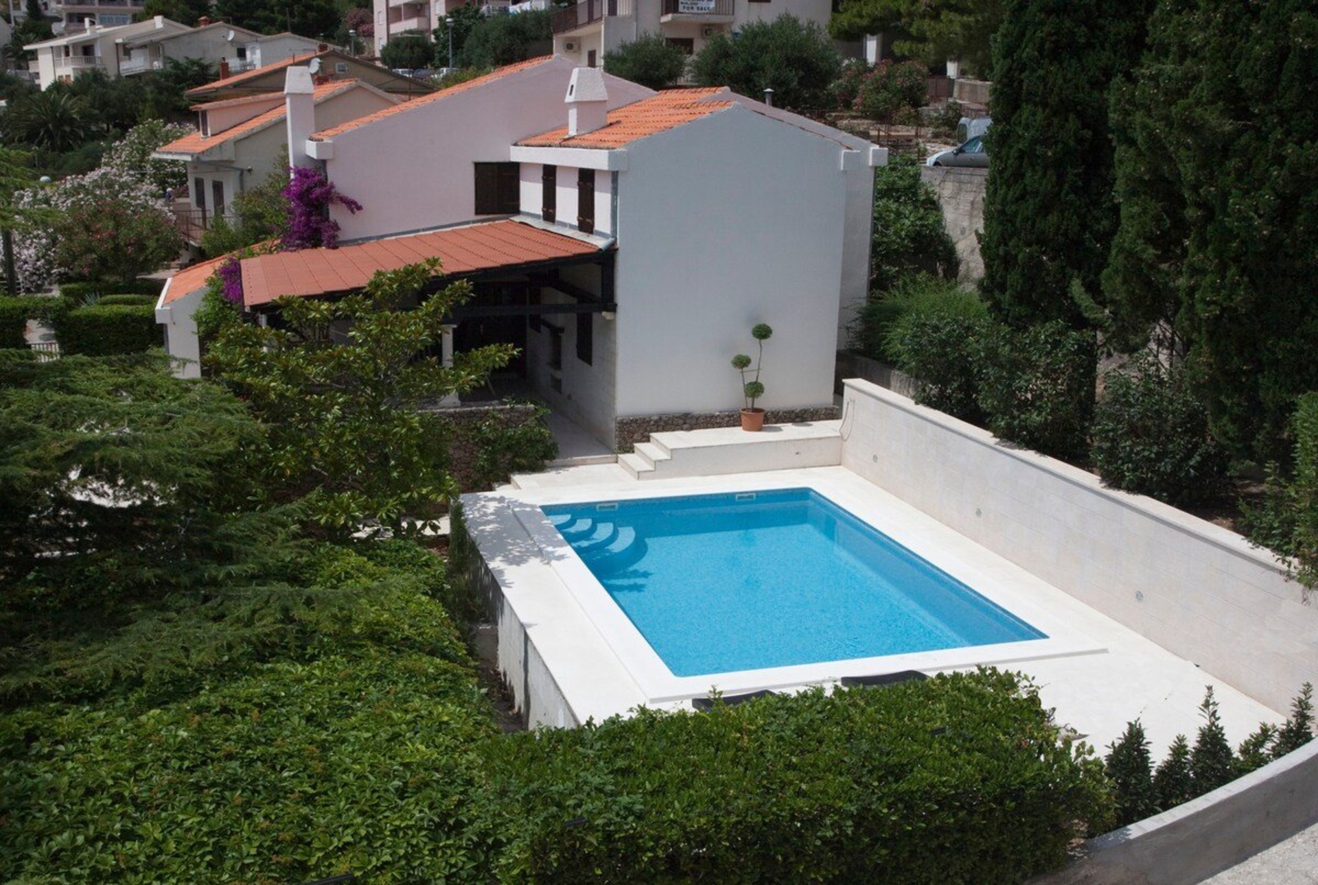 Villa Skalinada with pool and terraces