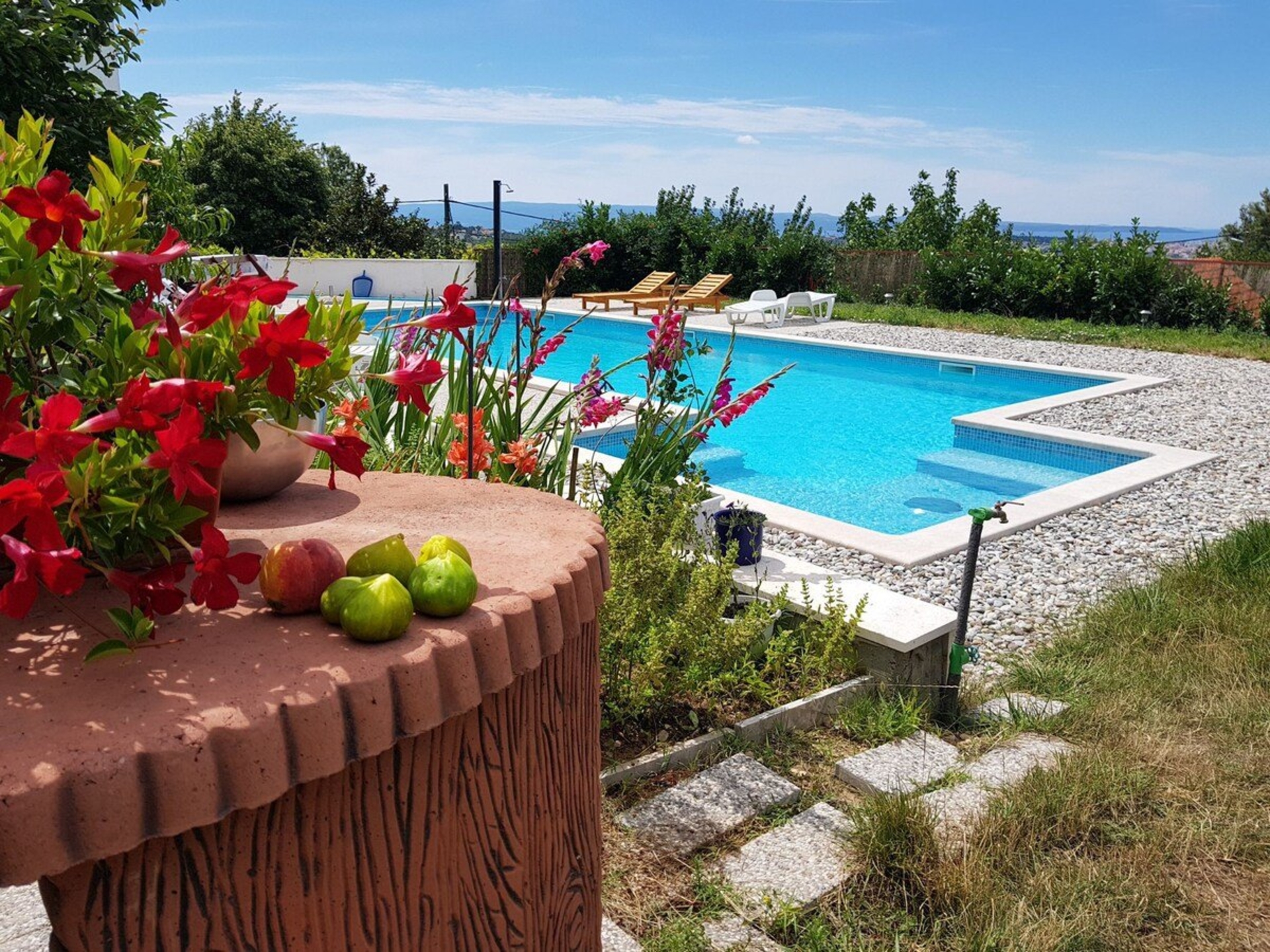 Spacious apartment & swimming pool
